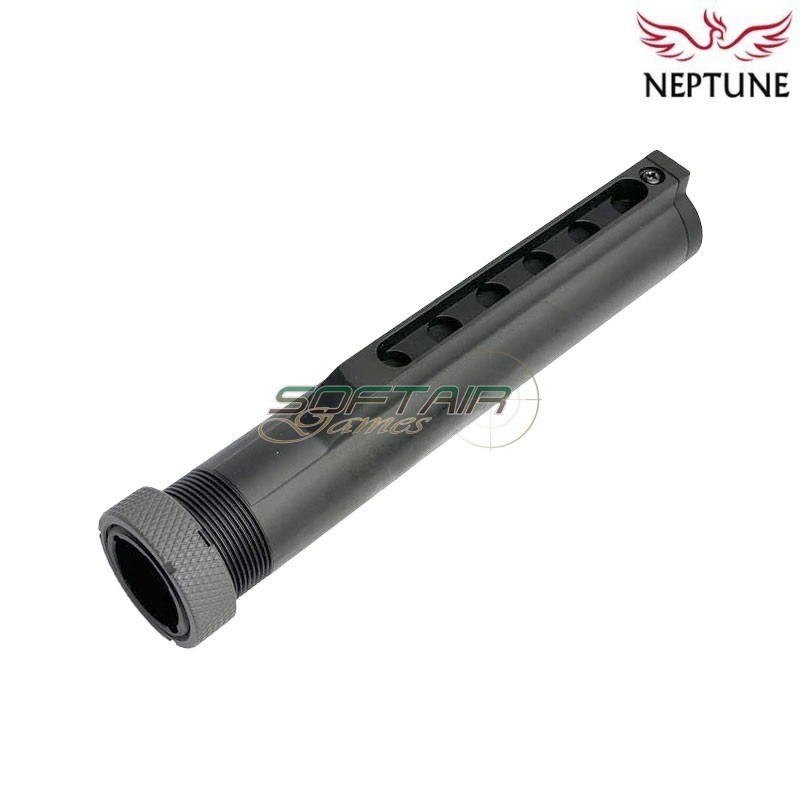 Metal Stock Tube BLACK for QD V2 Neptune (nte-132-bk)