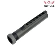 Metal Stock Tube BLACK for QD V2 Neptune (nte-132-bk)