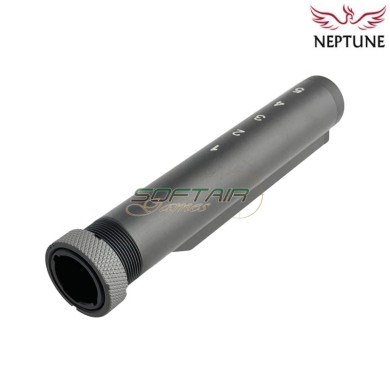 Metal Stock Tube BLACK for QD V2 Neptune (nte-132-bk)