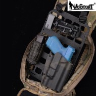 Pannello tattico di stoccaggio 8 x 12.5 pollici WOSPORT (wo-mp01)