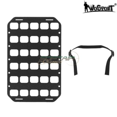 Pannello tattico di stoccaggio 8 x 12.5 pollici WOSPORT (wo-mp01)