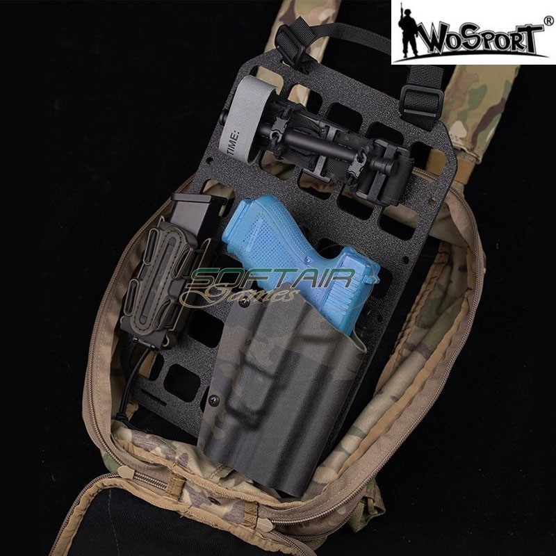 Tactical storage plate 11 x 18.5 inch WOSPORT (wo-mp02)