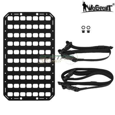 Tactical storage plate 12.2 x 21 inch WOSPORT (wo-mp03)