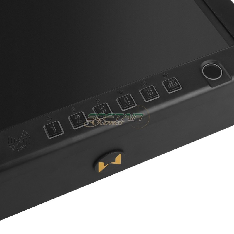 Cassaforte Smart in Acciaio Q345 per Pistole e Documenti con Apertura Biometrica WoSport (WO-TG90)