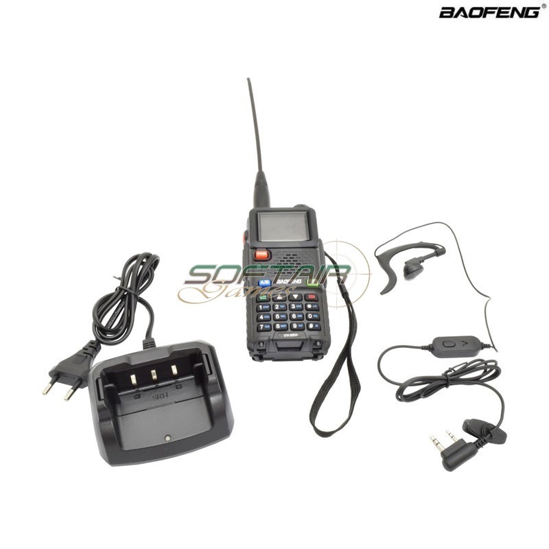 Ricetrasmittente DUAL BAND vhf/uhf am/fm BAOFENG (bf-uv5rh)