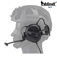 Headset gen. 5 communication kit with sound pickup and noise reduction black WOSPORT (wo-hd19)