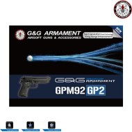 Gas pistol GPM92 GP2 HUNTER GREEN G&G (gg-m92-gp2v)