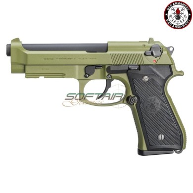 Gas pistol GPM92 GP2 HUNTER GREEN G&G (gg-m92-gp2v)