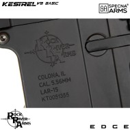 Electric Rifle SA-E05 Edge™ Kestrel™ RRA M4 Carbine Light Ops Stock BLACK Specna Arms® (spe-01-044344)