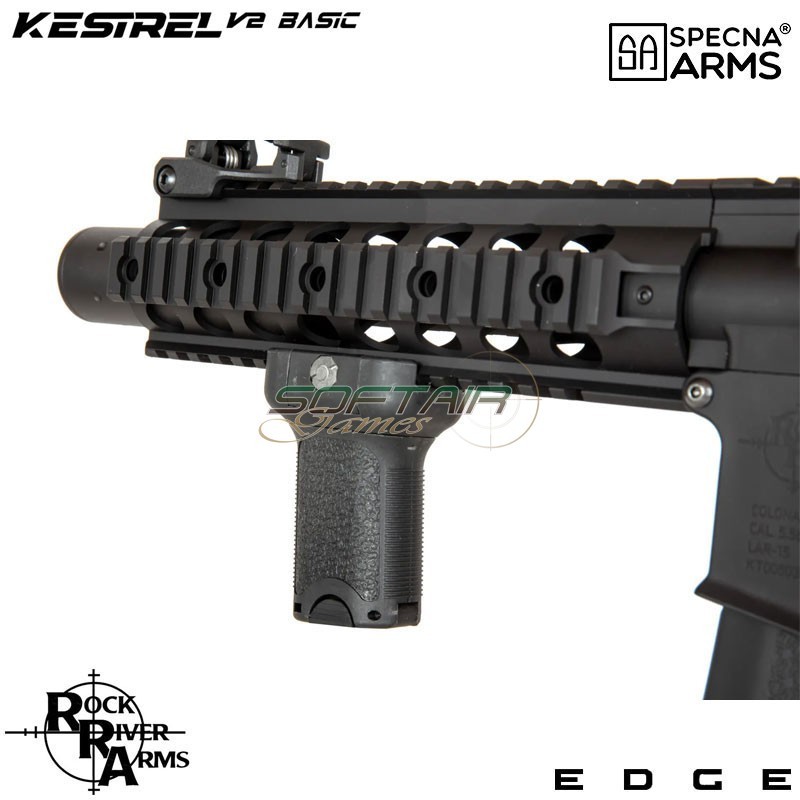 Electric Rifle SA-E05 Edge™ Kestrel™ RRA M4 Carbine Light Ops Stock BLACK Specna Arms® (spe-01-044344)
