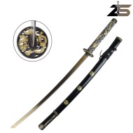 Ornamental katana gold color dragon engraving ZSwords (zs626gd) Ornamental katana gold color dragon engraving ZSwords (zs626gd)