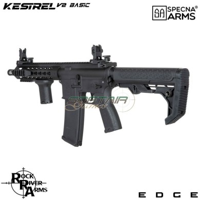 Fucile Elettrico SA-E08 Edge™ Kestrel™ RRA M4 Keymod Carbine Replica BLACK Specna Arms® (spe-01-044345)