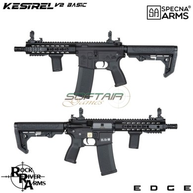 Electric Rifle SA-E08 Edge™ Kestrel™ RRA M4 Keymod Carbine Replica BLACK Specna Arms® (spe-01-044345)