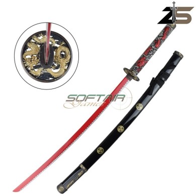 Katana ornamentale dragon engraving ZSwords (zs626rd)