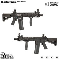 Electric Rifle Daniel Defense® SA-E19 Edge™ Kestrel™ MK18 Mod1 Carbine Replica BLACK Specna Arms® (spe-01-044348)