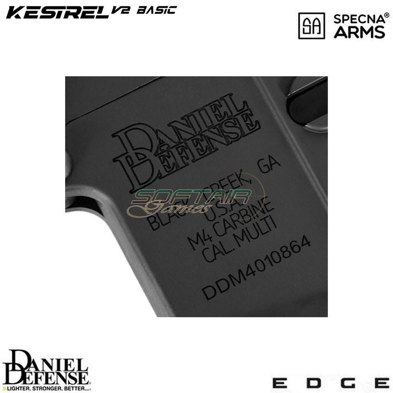 Fucile Elettrico Daniel Defense® SA-E19 Edge™ Kestrel™ MK18 Mod1 Carbine Replica CHAOS BRONZE Specna Arms® (spe-01-044349)