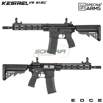 Electric Rifle SA-E20 Edge™ M4 LC Rex Carbine Replica BLACK Specna Arms® (spe-01-044350)