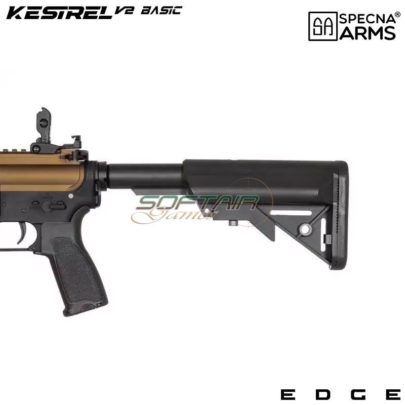 Electric Rifle SA-E20 Edge™ M4 LC Rex Carbine Replica HALF-BRONZE Specna Arms® (spe-01-044351)