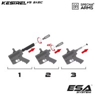 Fucile Elettrico SA-E22 Edge™ Kestrel™ MK URG style Carbine replica CHAOS BRONZE Specna Arms® (spe-01-044352)