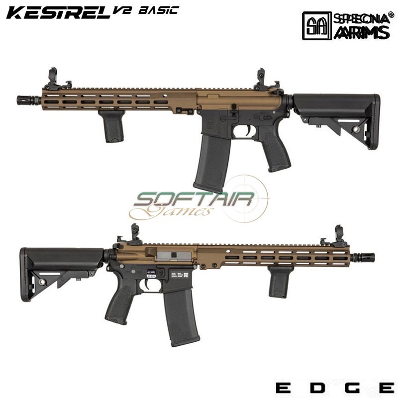Electric Rifle SA-E22 Edge™ Kestrel™ MK URG style Carbine replica CHAOS BRONZE Specna Arms® (spe-01-044352)