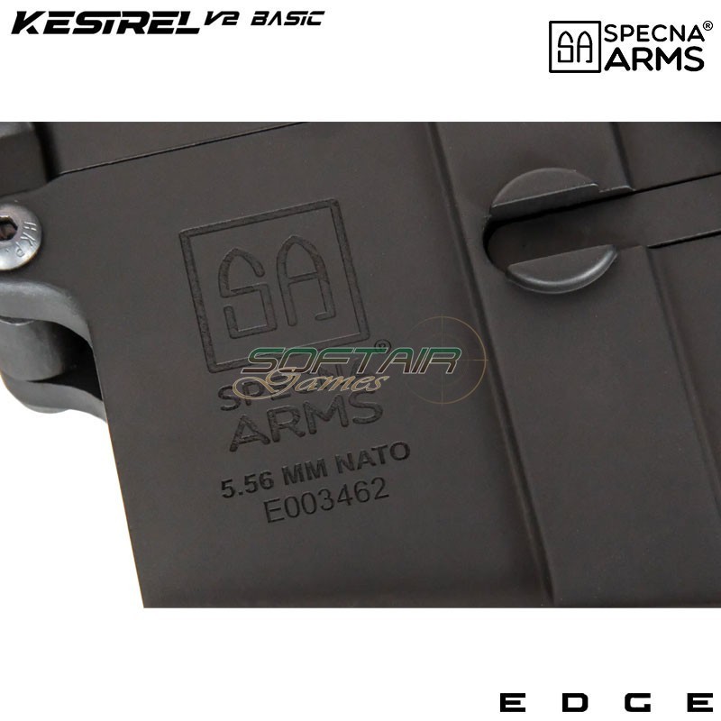 Fucile Elettrico SA-E23 Edge™ Kestrel™ MK URG CQB style Carbine replica BLACK Specna Arms® (spe-01-044353)