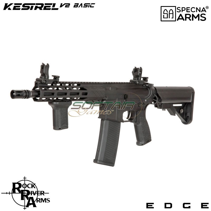 Fucile Elettrico SA-E25 Edge™ Kestrel™ RRA MK Zev CQB style Carbine Replica BLACK Specna Arms® (spe-01-044354)