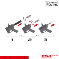 Electric rifle SA-F21 FLEX™ ETU™ LC style TAN specna arms® (spe-01-040805)