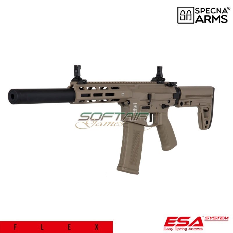 Electric rifle SA-F21 FLEX™ ETU™ LC style TAN specna arms® (spe-01-040805)