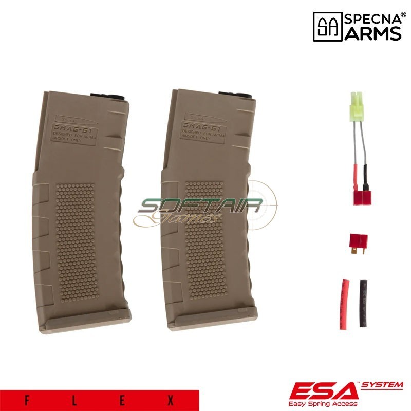 Electric rifle SA-F20 FLEX™ ETU™ LC style TAN specna arms® (spe-01-040803)