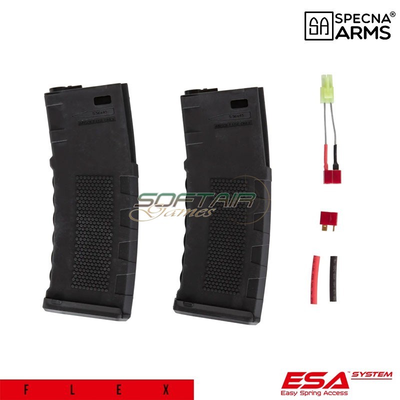 Electric rifle SA-F20 FLEX™ ETU™ LC style BLACK specna arms® (spe-01-040802)