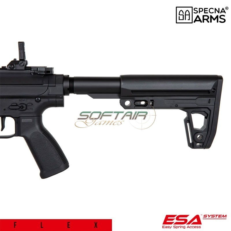 Electric rifle SA-F20 FLEX™ ETU™ LC style BLACK specna arms® (spe-01-040802)
