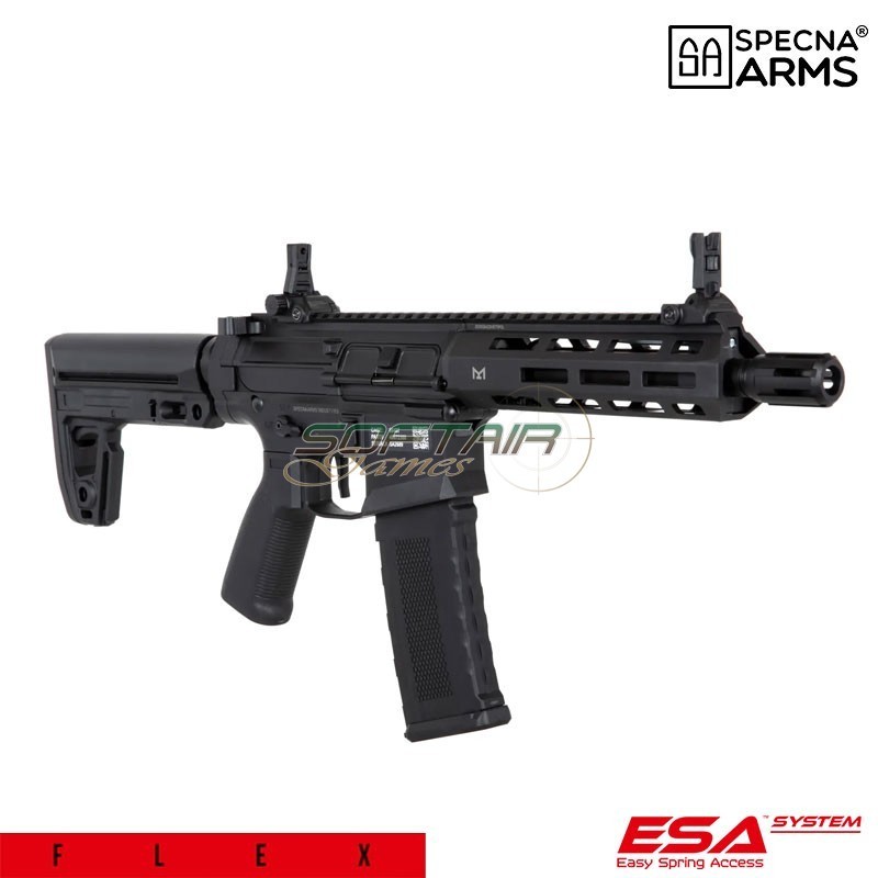 Electric rifle SA-F20 FLEX™ ETU™ LC style BLACK specna arms® (spe-01-040802)