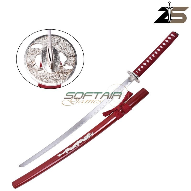 Ornamental katana diamond dragon ZSwords (zs541r) Ornamental katana diamond dragon ZSwords (zs541r)
