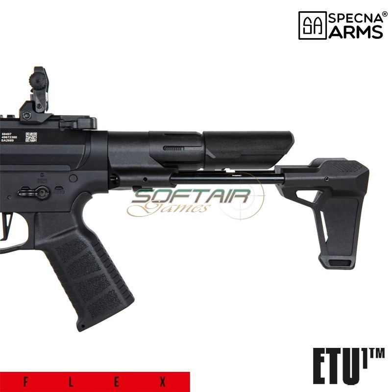 Electric rifle SA-FX10 FLEX™ ETU1™ BLACK Specna Arms® (spe-01-039599)