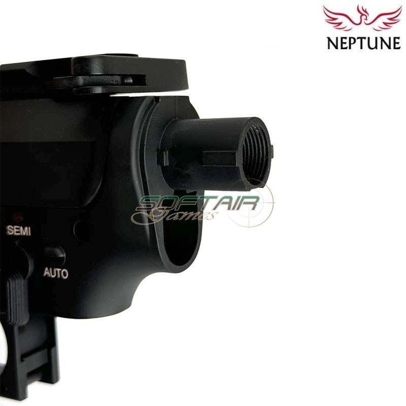 Body M4 QDV2 AEG in metallo Mur type BLACK Neptune (nte-127q)