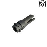 Silencer 5.5" & flash hider SD Style DARK EARTH MilSim (ms-264-de)