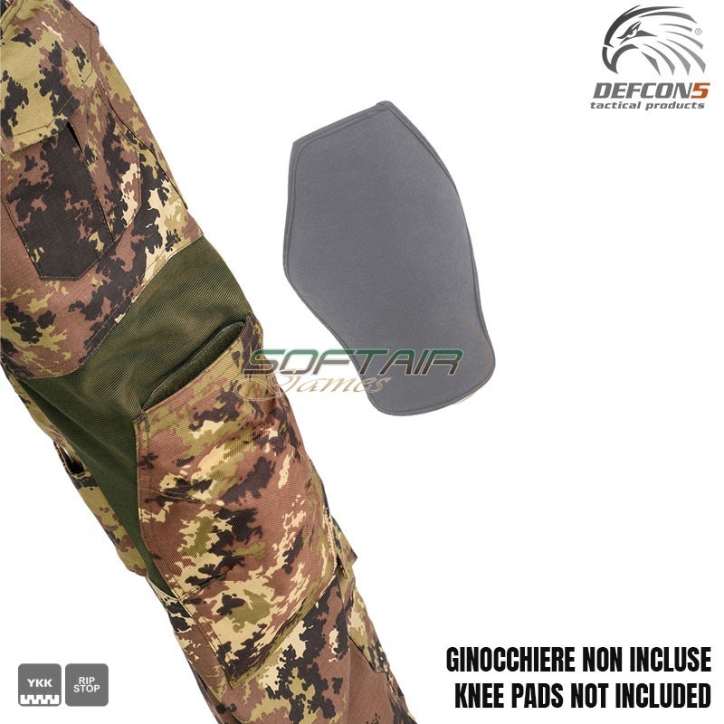 Dragon Tactical Pant VEGETATO Poly Cotton Rip-Stop Defcon 5 (d5-3172-vi)