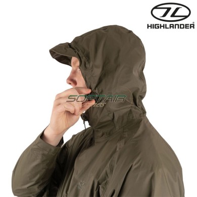 STOW & GO Waterproof Jacket U.S. OLIVE Highlander (hl-jac077-rg)