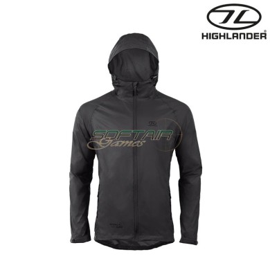 STOW & GO Waterproof Jacket BLACK Highlander (hl-jac077-bk)