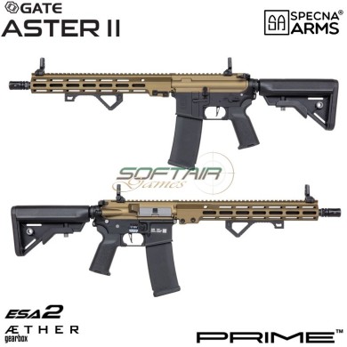 Electric rifle SA-P22 Prime™ Aster II ETU - Brushless Motor CHAOS BRONZE Specna Arms® (spe-01-043645)