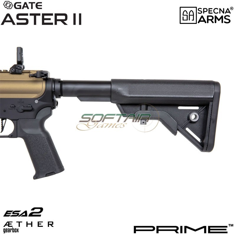 Fucile elettrico SA-P22 Prime™ Aster II ETU - Motore Brushless CHAOS BRONZE Specna Arms® (spe-01-043645)