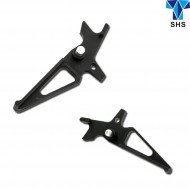 Grilletto BLACK Custom Type 1 CNC M4 Shs (m4-38-bk)