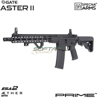 Electric rifle SA-P22 Prime™ Aster II ETU - Brushless Motor BLACK Specna Arms® (spe-01-043644)