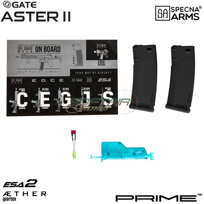 Electric rifle SA-P21 Prime™ Aster II ETU - Brushless Motor CHAOS BRONZE Specna Arms® (spe-01-043643)
