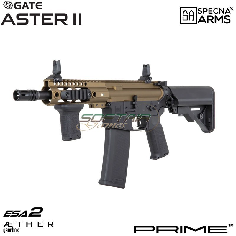 Fucile elettrico SA-P21 Prime™ Aster II ETU - Motore Brushless CHAOS BRONZE Specna Arms® (spe-01-043643)