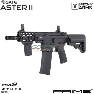 Electric rifle SA-P21 Prime™ Aster II ETU - Brushless Motor BLACK Specna Arms® (spe-01-043642)