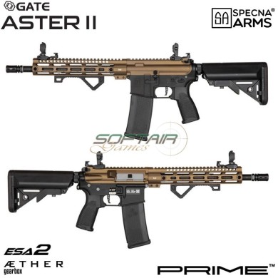 Electric rifle SA-P20 Prime™ Aster II ETU - Brushless Motor CHAOS BRONZE Specna Arms® (spe-01-043641)