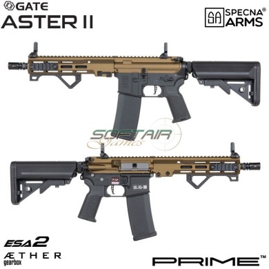 Electric rifle SA-P23 Prime™ Aster II ETU - Brushless Motor CHAOS BRONZE Specna Arms® (spe-01-043647)