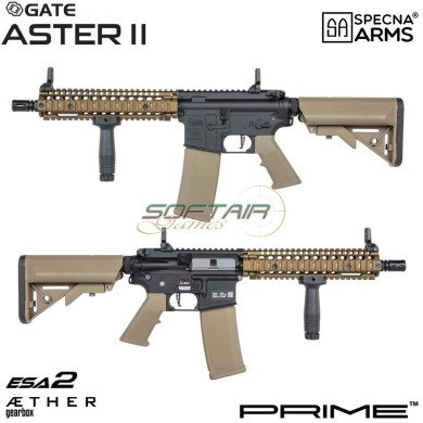 Electric rifle MK18 Daniel Defense® SA-P19 Prime™ Aster II ETU - Brushless Motor CHAOS BRONZE Specna Arms® (spe-01-043638)