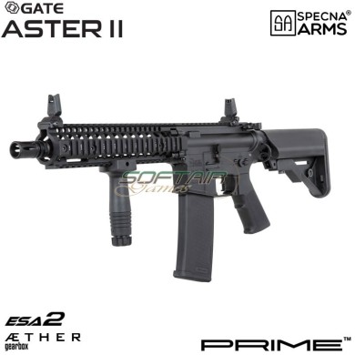 Fucile elettrico MK18 Daniel Defense® SA-P19 Prime™ Aster II ETU - Motore Brushless BLACK Specna Arms® (spe-01-043637)